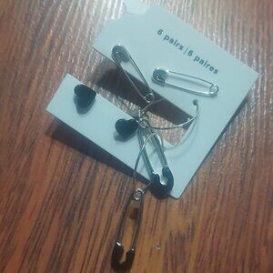 Safety pin Earrings